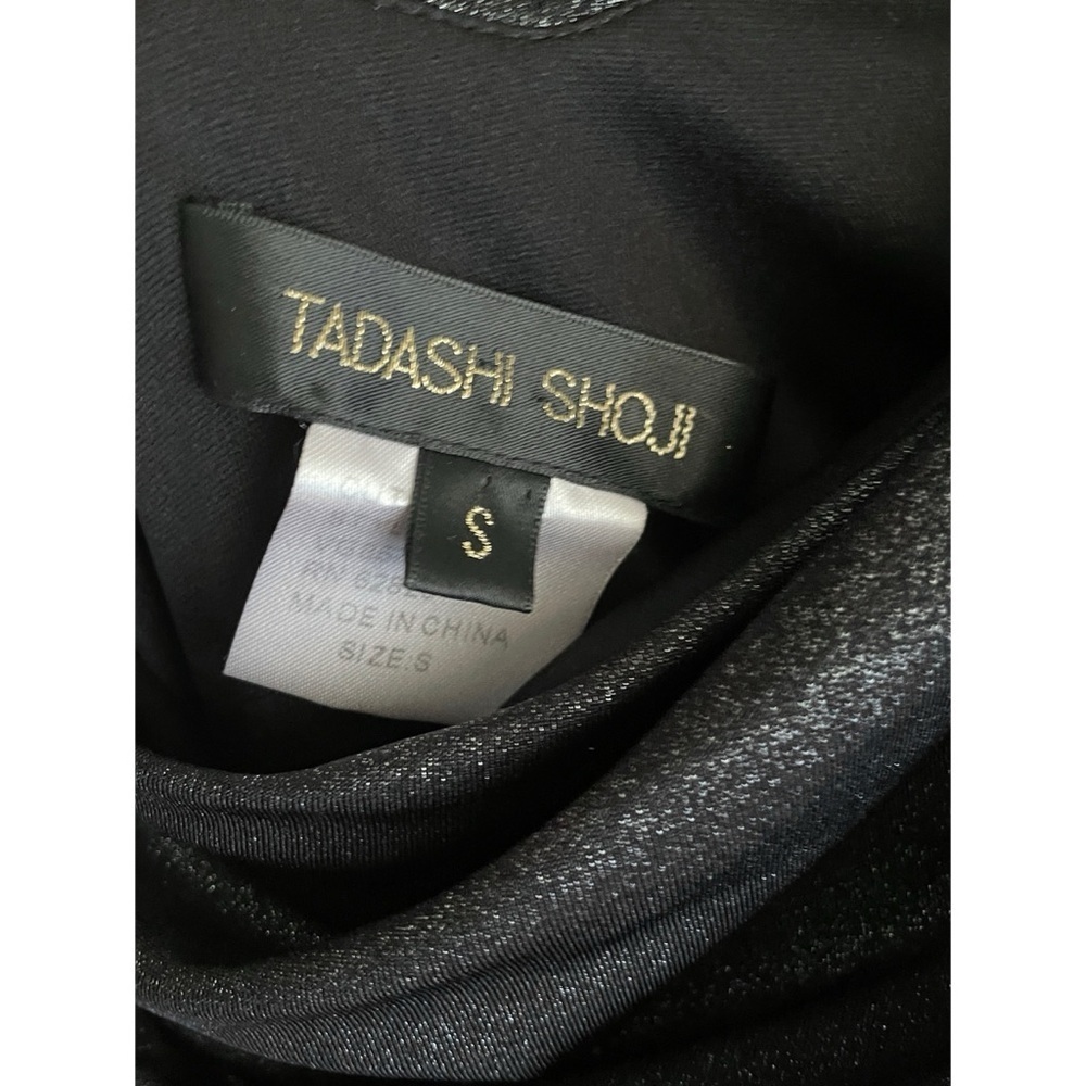 Tadashi Shoji Draped One Shoulder Dress, Size Small Prom Party Formal Event - Picture 11 of 16